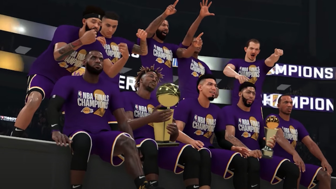 Los Angeles Lakers Are NBA Champions in 2K20 Playoffs Simulation