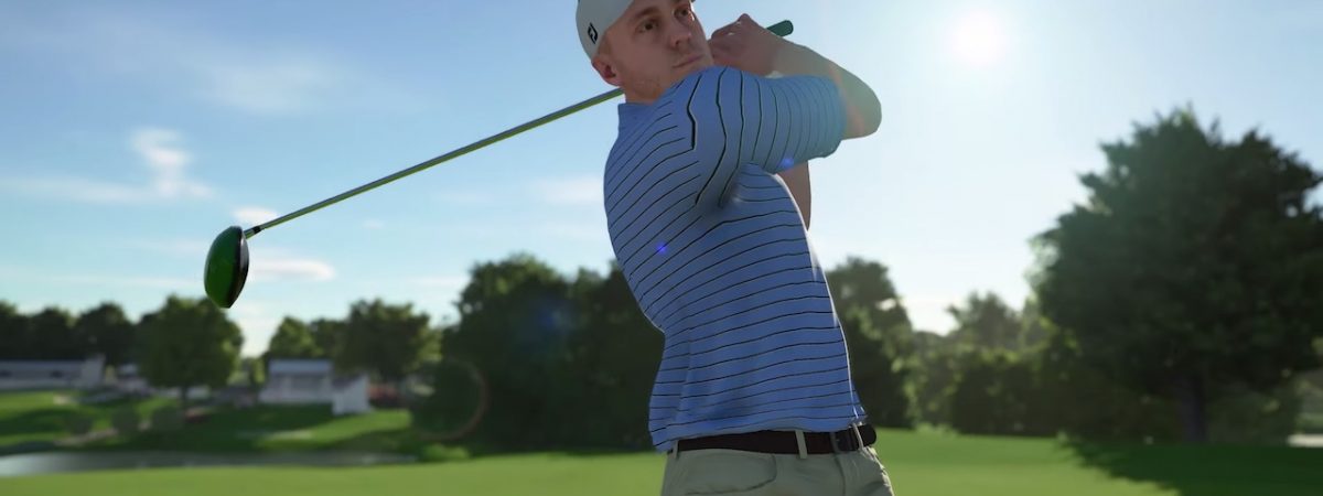 pga tour 2k21 cover athlete justin thomas talks golf game with wwe the miz