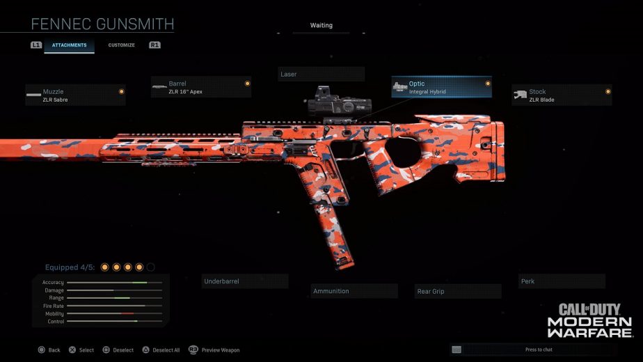 Modern Warfare Season 4 Fennec SMG 2