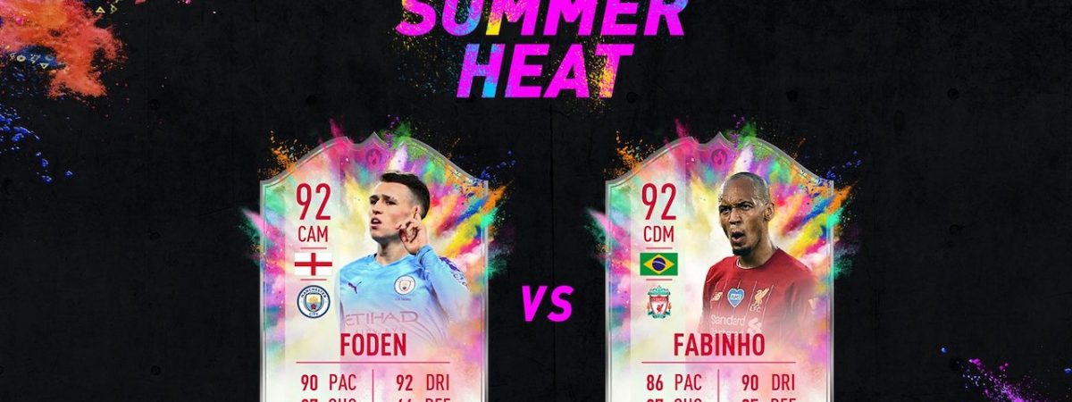 fifa 20 summer heat showdown sbc foden fabinho