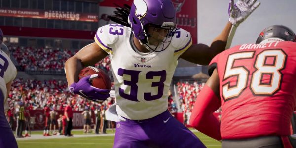 madden 21 gameplay footage pass rushing system ball carrier skill stick