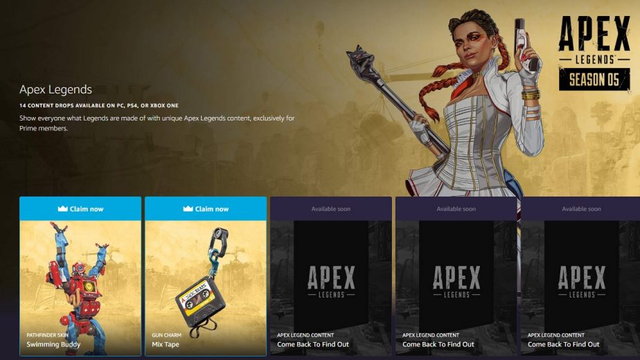 Apex Legends: How to claim Free Twitch Prime content – Pathfinder