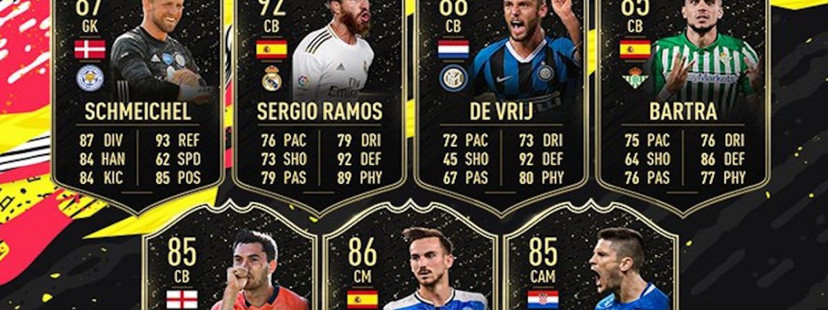 fifa 20 team of the week 39 players revealed sergio ramos sadio mane