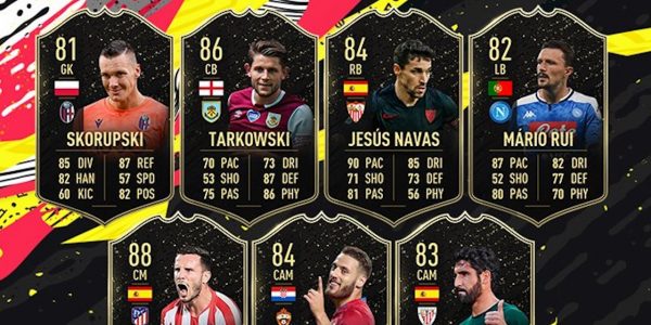 FIFA 20 Team of the Week 40 players revealed