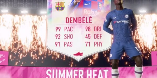 ousmane dembele fifa 20 sbc how to get summer heat card