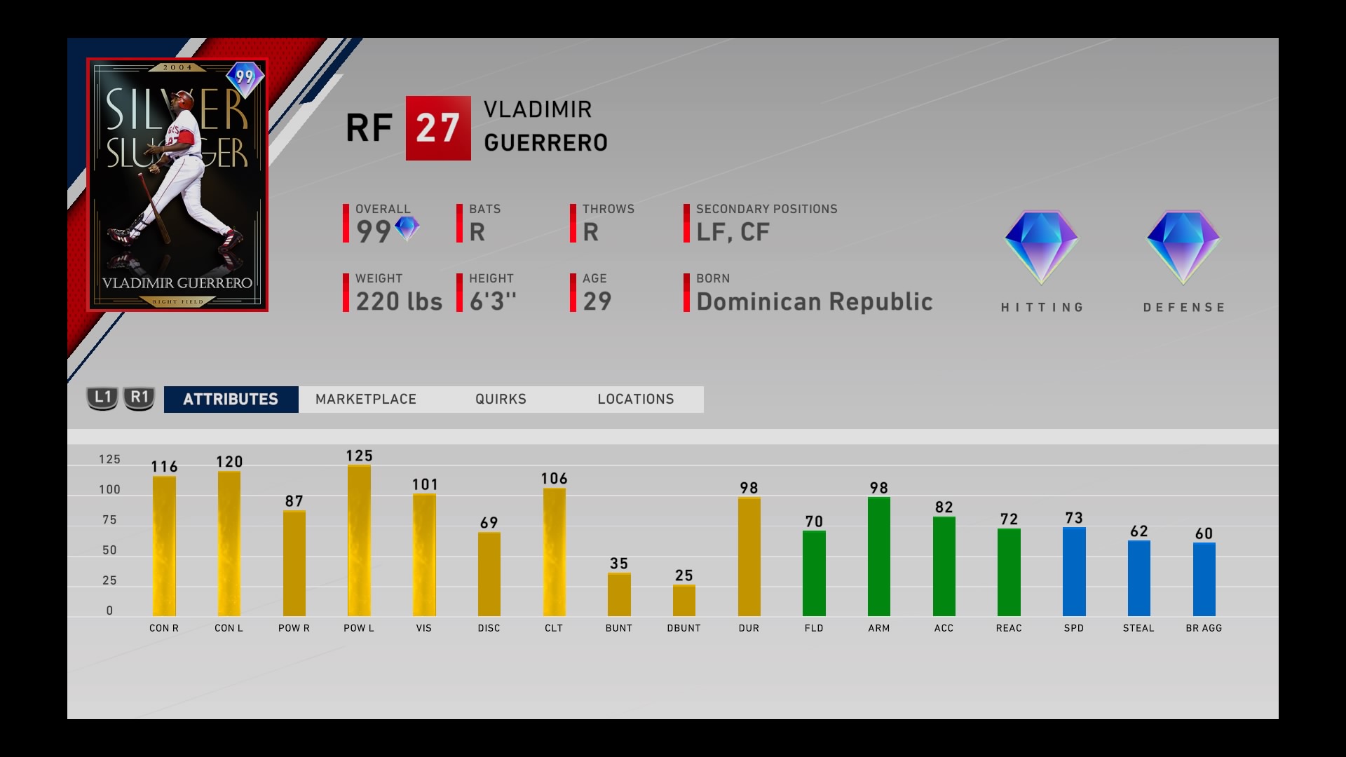 vladimir guerrero mlb the show 20 ranked seasons rewards