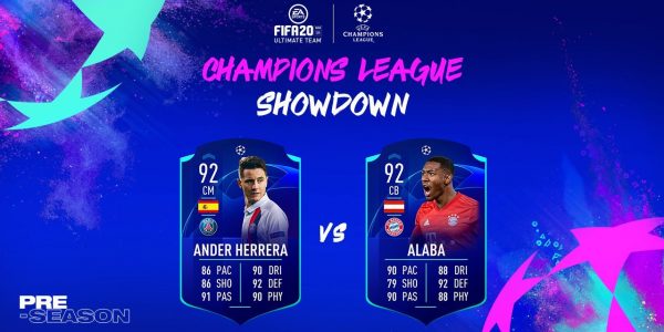 fifa 20 ucl sbc how to unlock ander herrera and david alaba cards