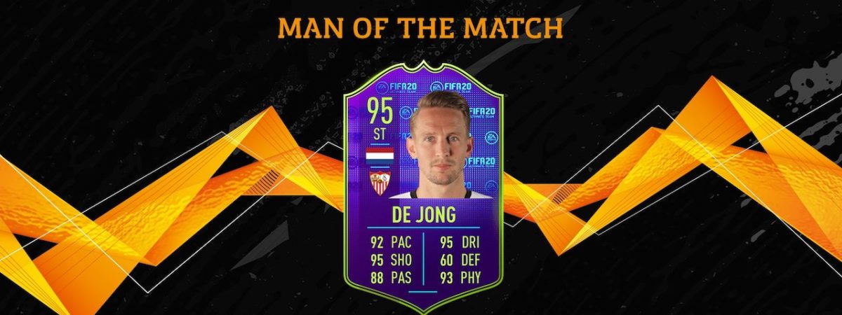 luuk de jong fifa 20 sbc unlock motm card fut