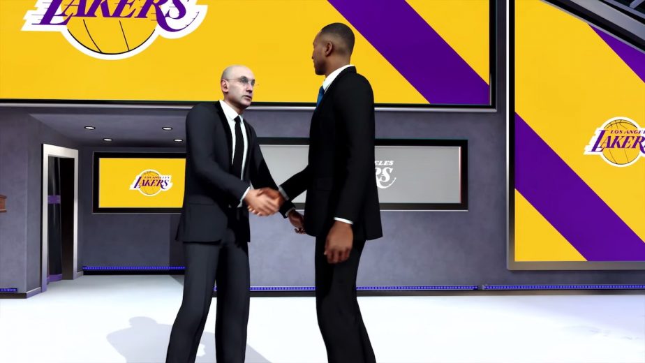 nba 2k21 draft night with adam silver