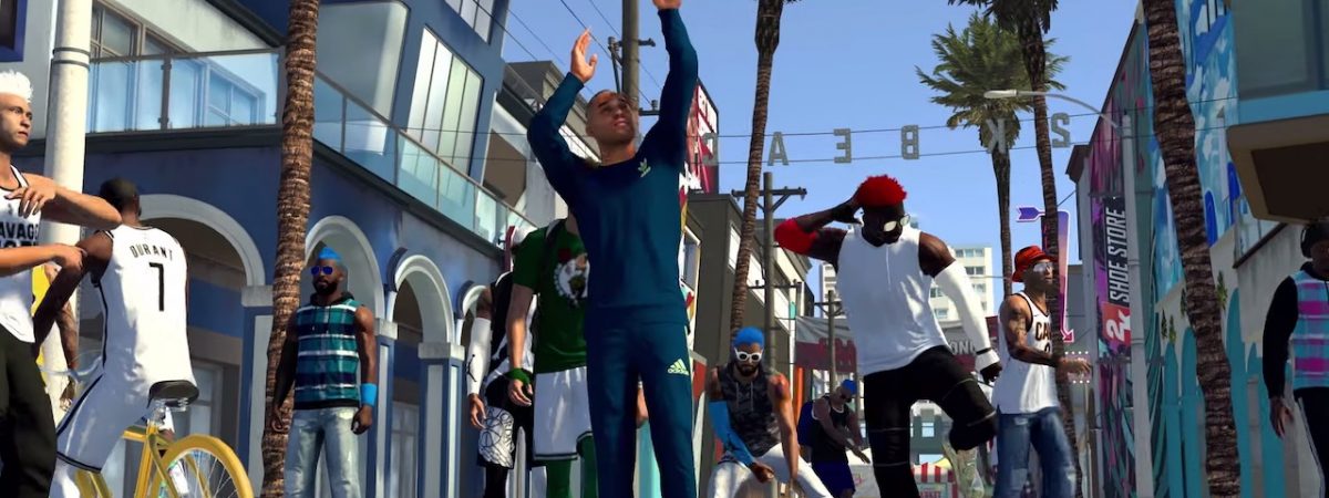 nba 2k21 mycareer trailer debuts with college teams kobe mural and 2k beach