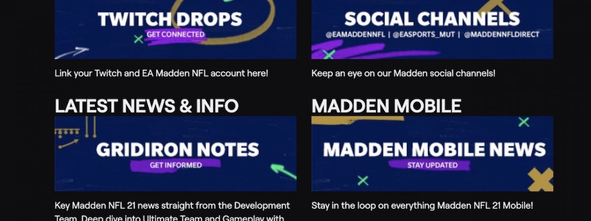how to get madden 21 twitch drops