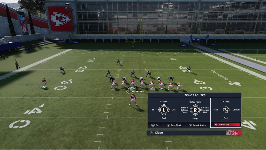 madden 21 hot routes travis kelce