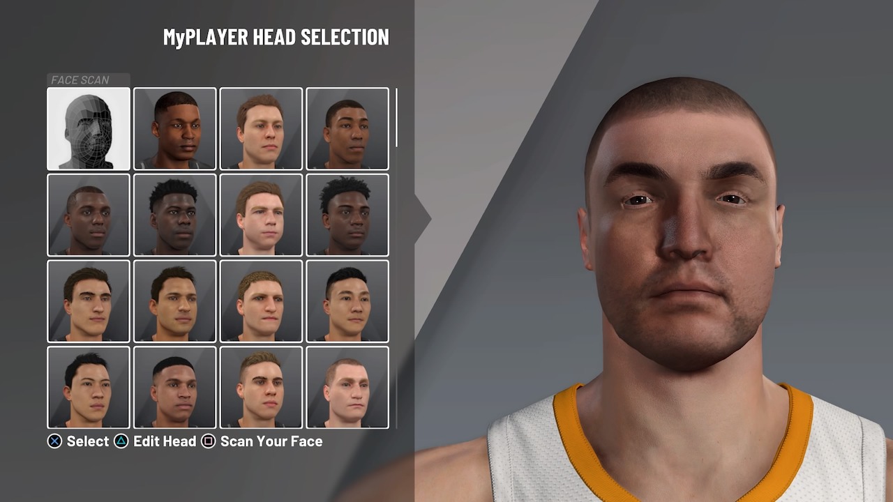 NBA 2K21 MyPlayer Creation: How to Face Scan in NBA 2K21 Using the