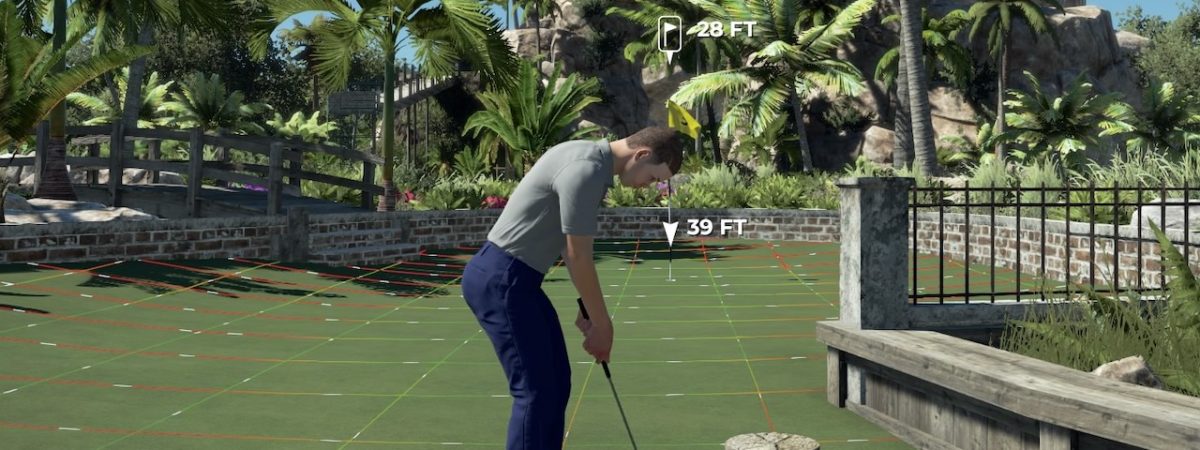 PGA Tour 2K21 courses how to play mini golf course