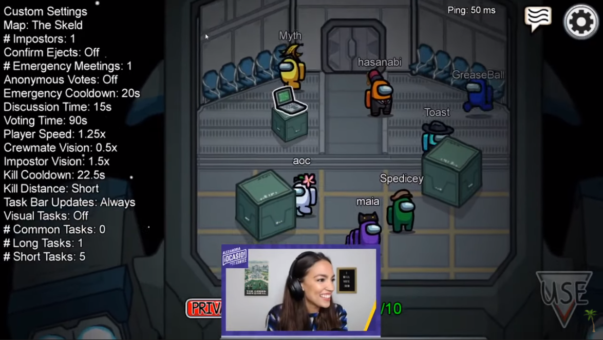 AOC and Omar's "Among Us" Twitch Session Set a Streaming ...