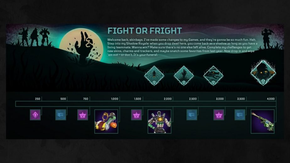 Apex Legends Fight or Fright Event Returns 2
