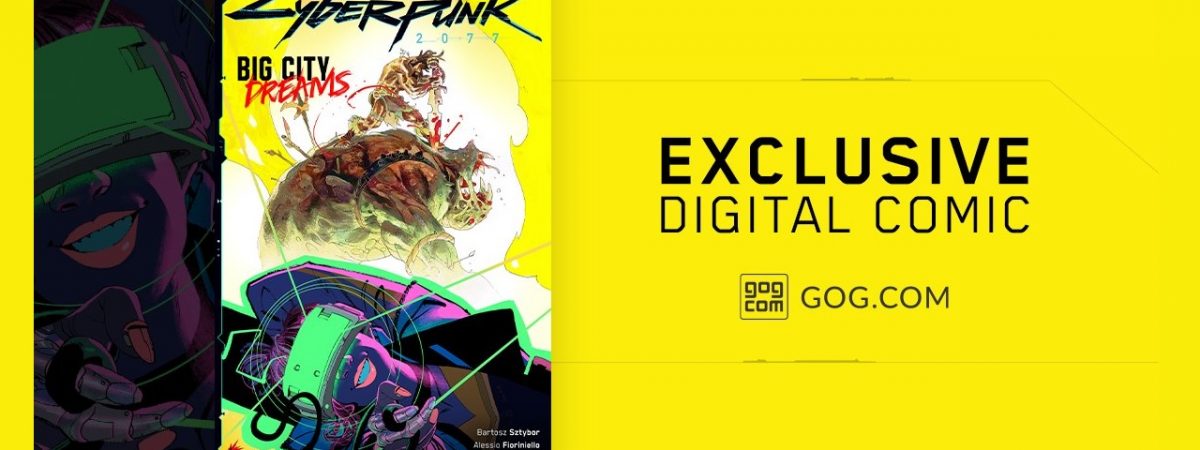 Cyberpunk 2077 Big City Dreams Exclusive Comic