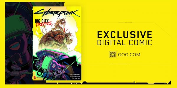 Cyberpunk 2077 Big City Dreams Exclusive Comic