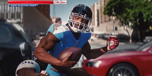 Derrick Henry appears in Old Spice Unstoppable video game ad