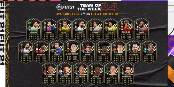 fifa 21 team of the week 4 players including muller werner totw fut
