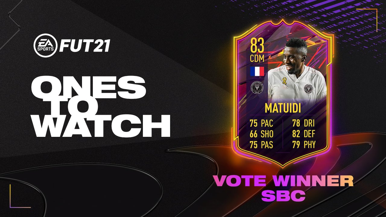 matuidi fifa 21 ones to watch sbc item