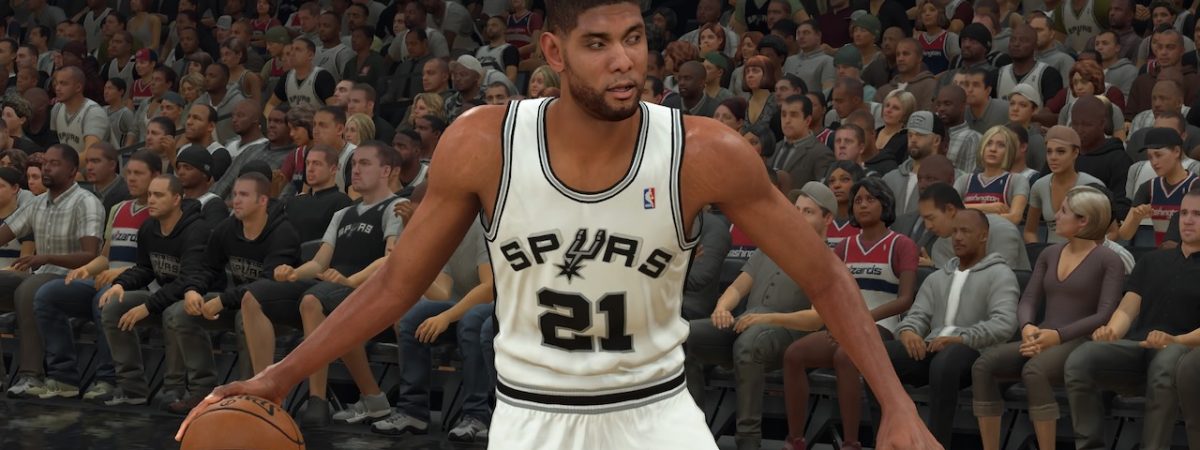 NBA 2K21 Flash 2 packs glitched Tim Duncan