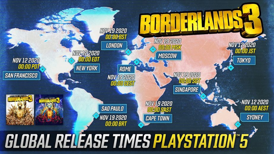 Borderlands 3 Next-Gen Upgrade Release Schedule Announced 2