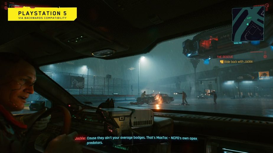 Cyberpunk 2077 PS5 Gameplay Footage Revealed