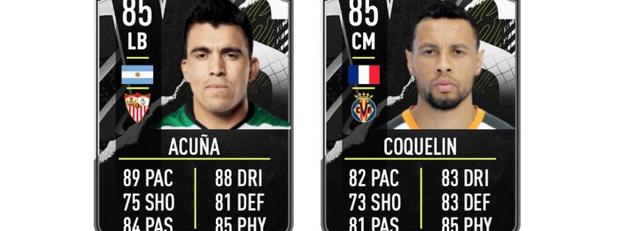 fifa 21 showdown sbc acuna coquelin cards requirements