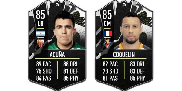 fifa 21 showdown sbc acuna coquelin cards requirements