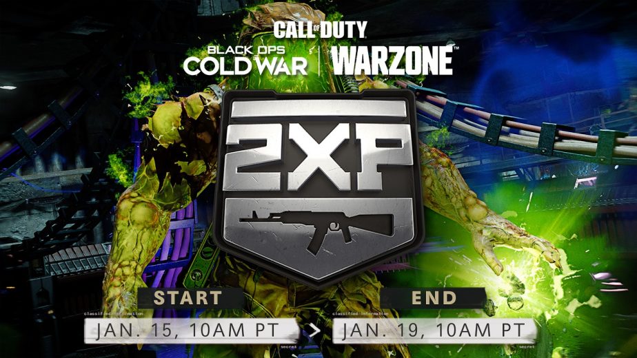 First 2021 Call of Duty Double XP Weekend Now Live