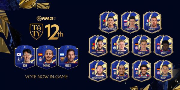 FIFA 21 TOTY 12th man nominees and voting underway in FUT mode