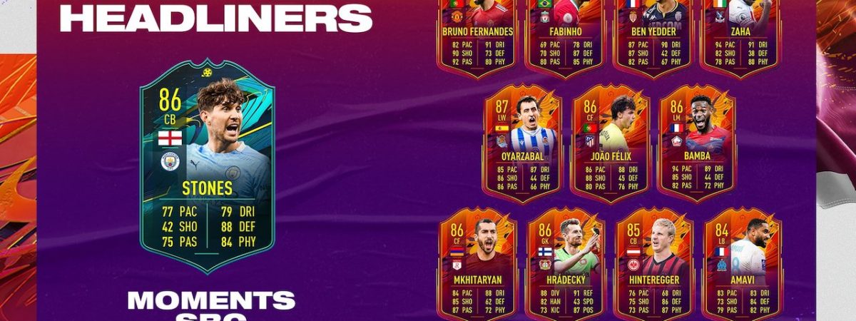 John Stones FIFA 21 Moments SBC requirements costs and chemistry style