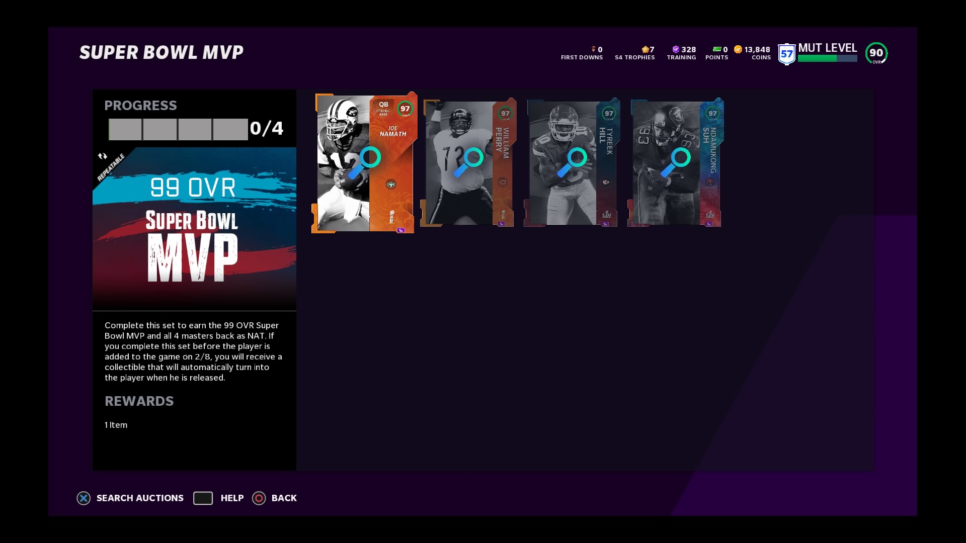 super bowl present mvp exchange set on madden 21 ultimate team