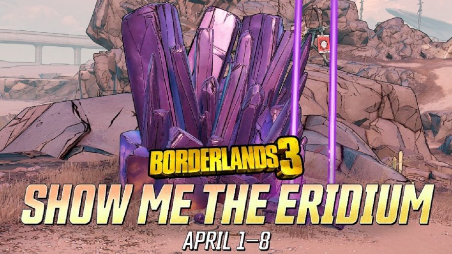 Borderlands 3 Eridium Event This Week