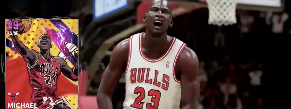Dark Matters NBA 2K21 Heroes cards arrive for Michael Jordan Zion Williamson