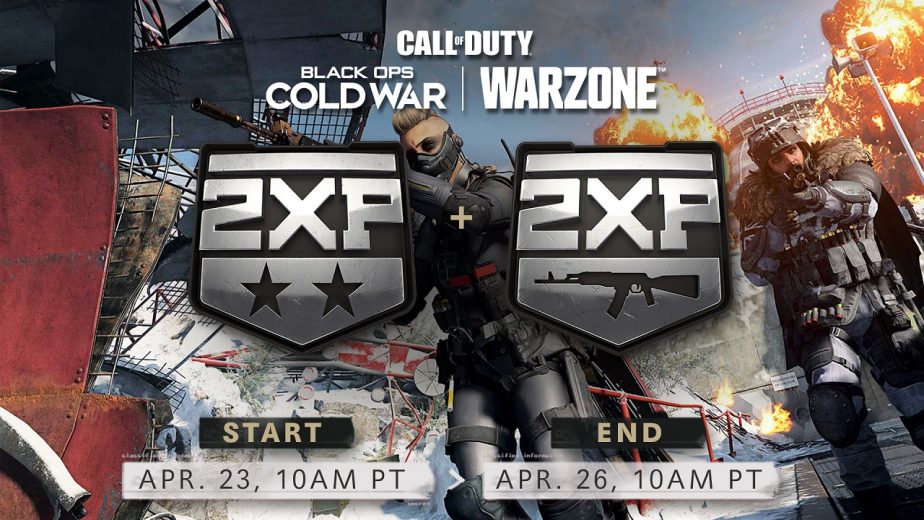 Call of Duty Black Ops Cold War Season 3 Double XP Weekend