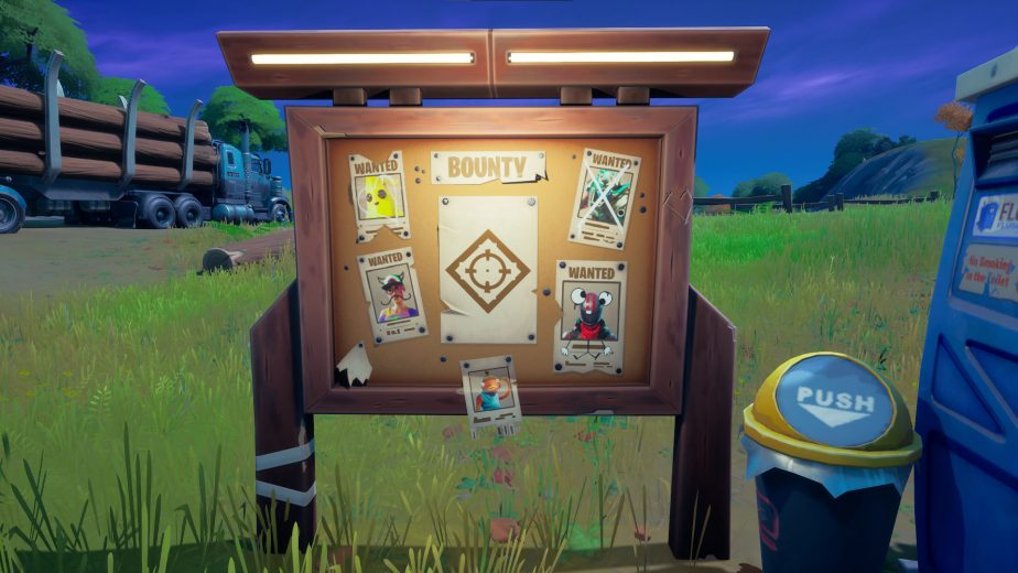 Fortnite Gold Bars can still be earned from Bounty boards