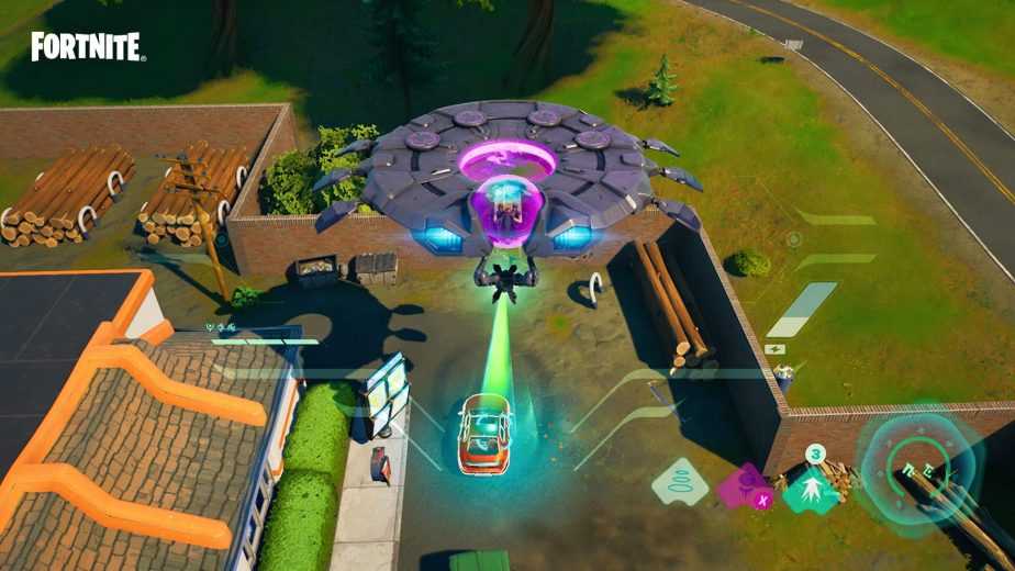 UFOs have been nerfed with the v17.10 Fortnite update.
