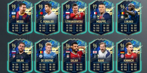 fifa 21 ultimate team of the season lineup of players revealed