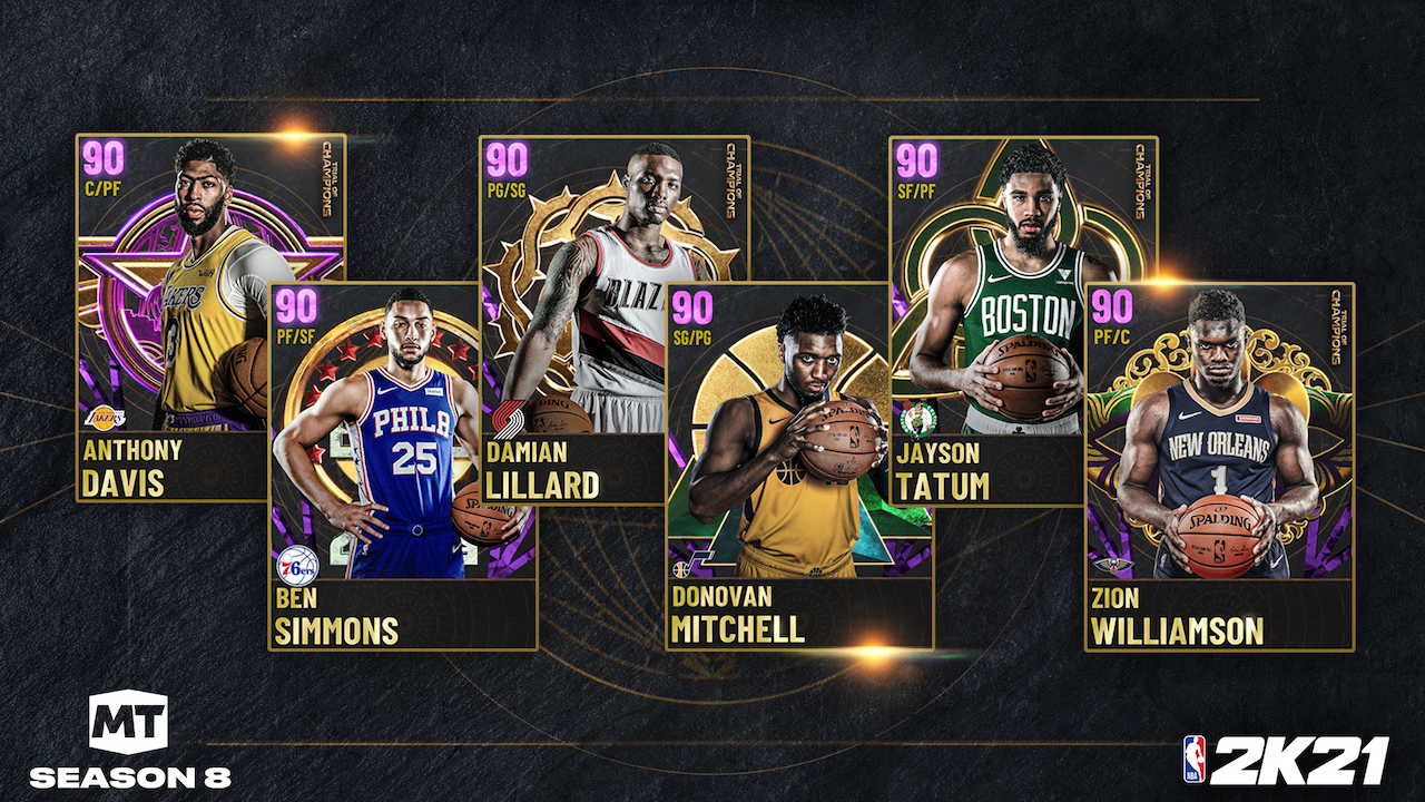 nba 2k21 myteam season 8 player cards