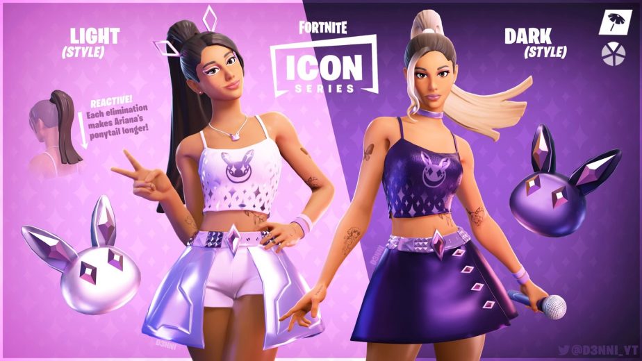 The next Fortnite event will most likely include Ariana Grande.