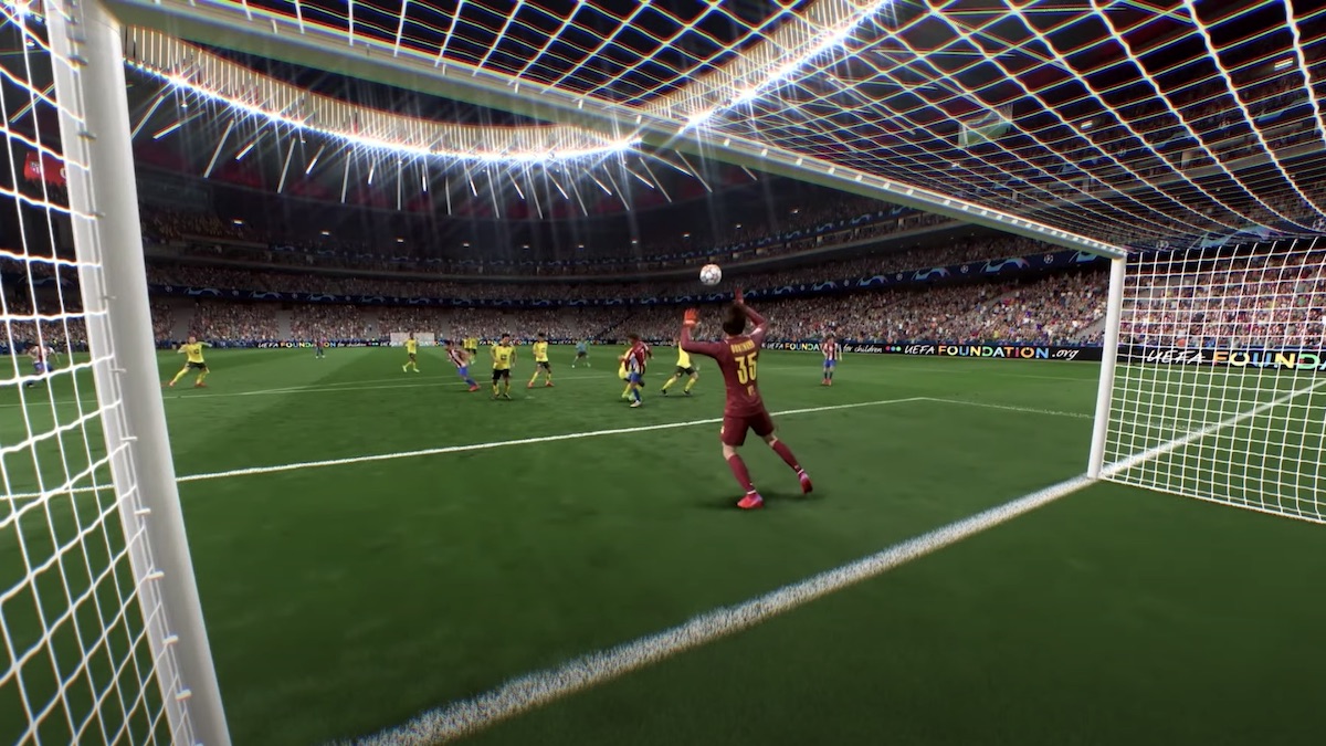 fifa 22 goalkeeper gameplay from ea play live spotlight series