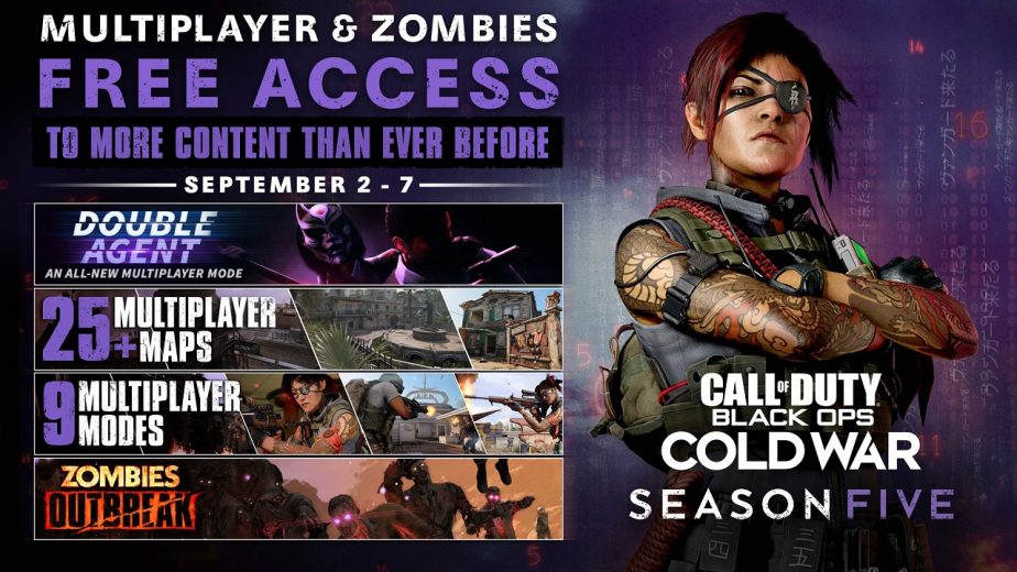 Call of Duty Black Ops Cold War Free Access Event S5 Tomorrow 2