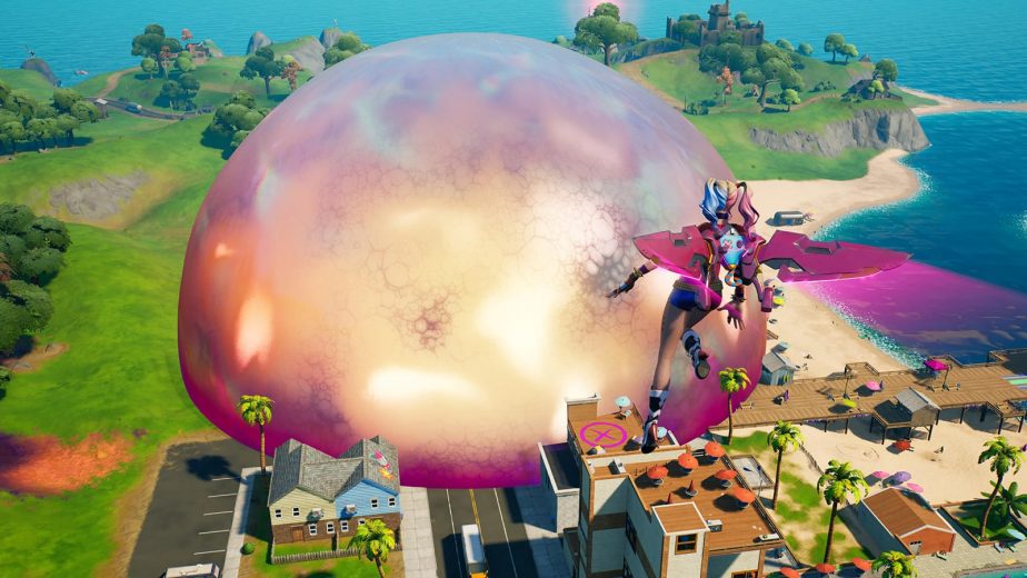 Fortnite Season 8 has brought the Sideways area where players can fight cube monsters.