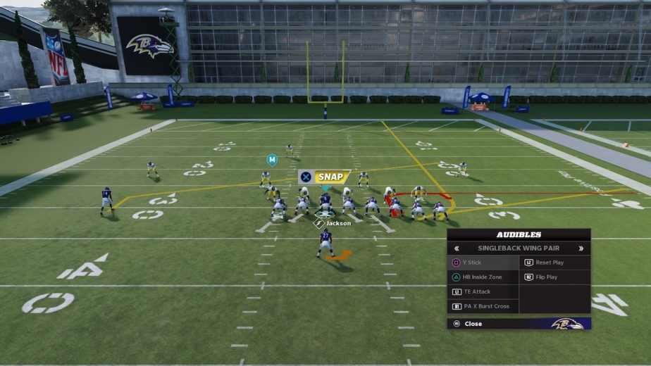 madden 22 offense how to audible