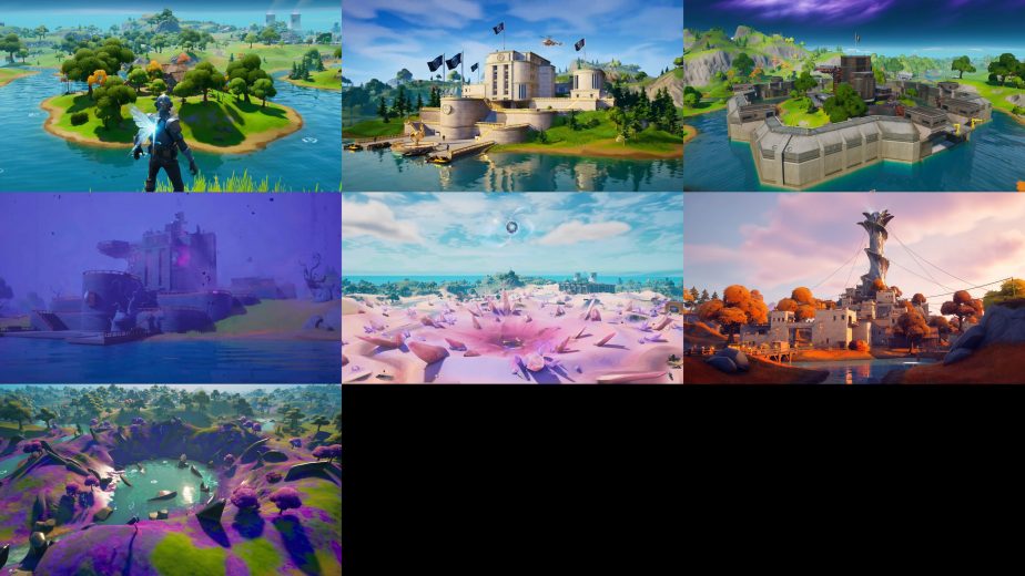 The center of the Fortnite map has gone through many changes in Chapter 2.
