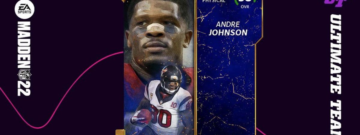 Madden 22 Ultimate Team Cards Legends Release 9 Andre Johnson