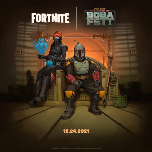 Boba Fett is coming to Fortnite Battle Royale on December 24, 2021.