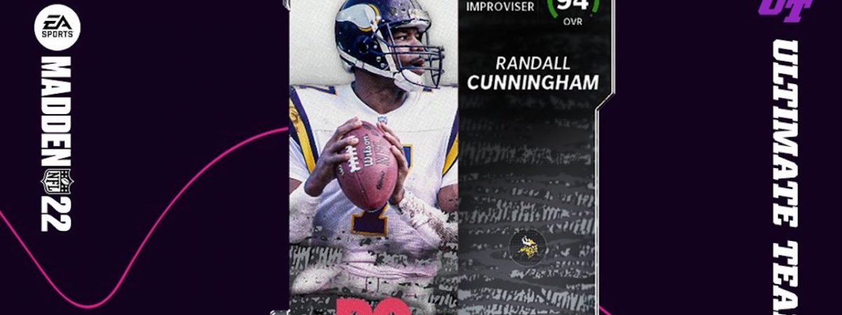 Madden 22 Bo Knows Legends Player Cards Randall Cunningham